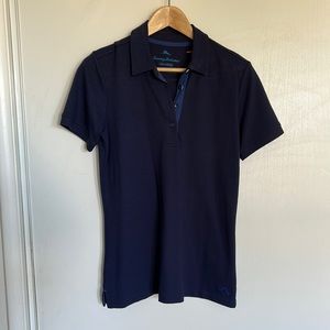 Tommy Bahama blue polo shirt